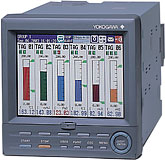 YOKOGAWA FX100, Papierloser Einbauschreiber / Bildschirmschreiber
