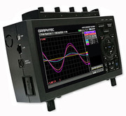 GRAPHTEC midi LOGGER HV GL2000, mobiler 4-Kanal High Speed / High Voltage Datenlogger mit Display