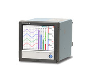 YOKOGAWA SMARTDAC+ GX10 Bildschirmschreiber / Papierloser Einbauschreiber mit resistivem Touch-Screen und Netzwerk-Anbindung