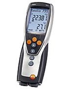 Testo 735-2, (3-Kanal) Referenz-Temperaturmessgerät / Referenz-Digital-Thermometer
