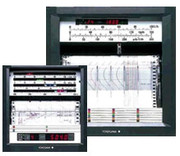 YOKOGAWA uRS1000, Papier-Einbauschreiber mit Analogskalen für 1 bis 6 Kanäle